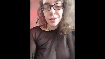 Financial predominance Assplay femdom Sexting Session HD