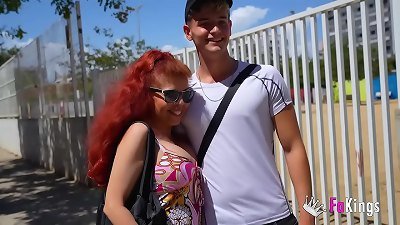 This older is experienced, but Valery has never attempted ass fucking hookup with a young rookie!