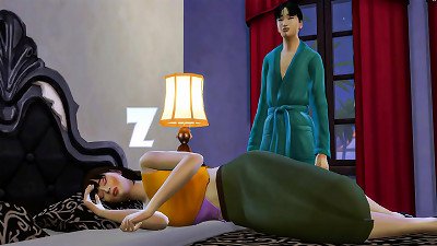 son-in-law pulverizes Sleeping japanese mom anal And Vaginal | japanese mom And son-in-law fucking - Family bang-out Taboo - Adult vid